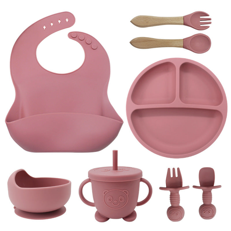 ENSEMBLE 8 PIECES POUR MANGER