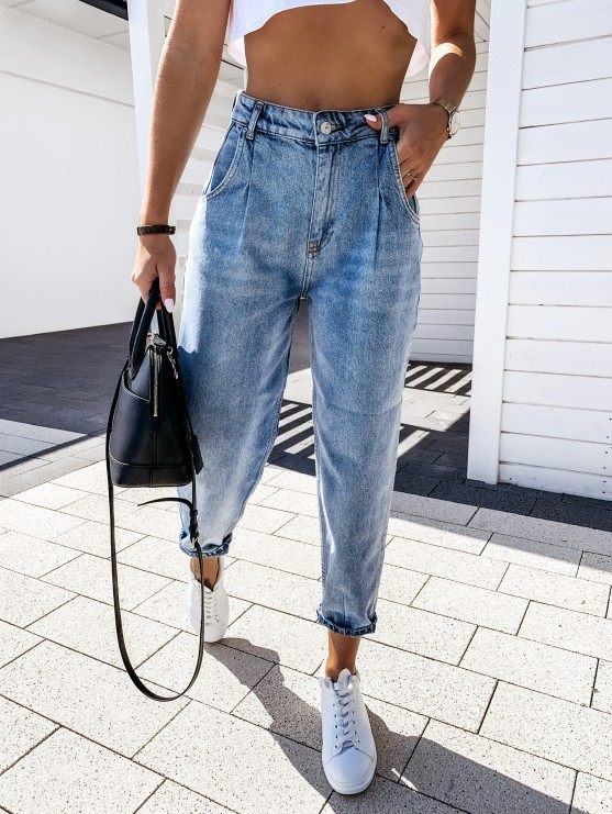 Jean ample décontracté pour femme