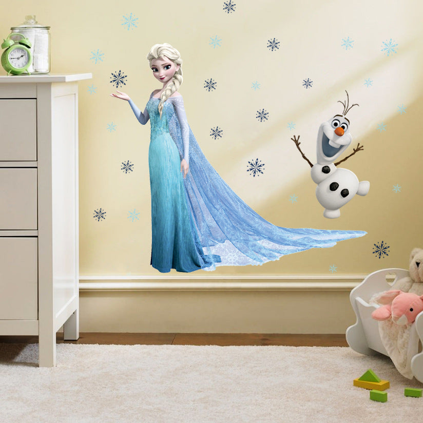 AUTOCOLLANT MURAL REINE DES NEIGES