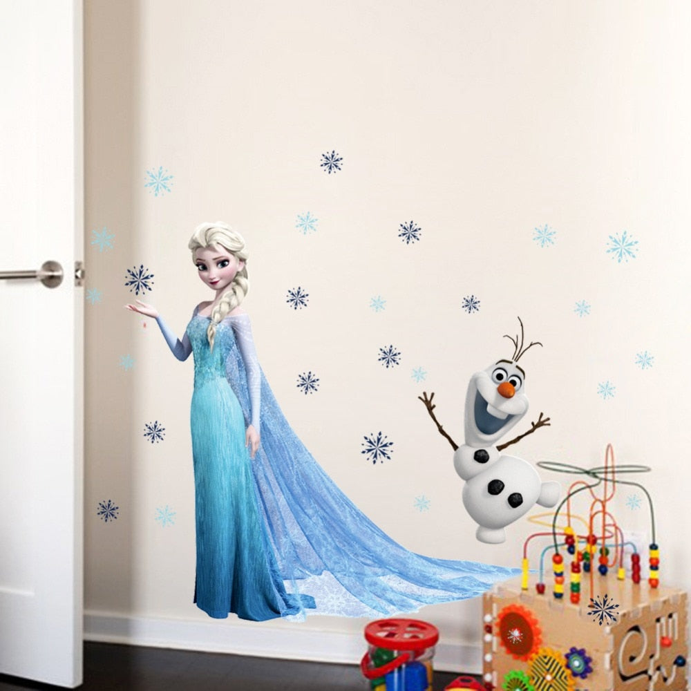 AUTOCOLLANT MURAL REINE DES NEIGES