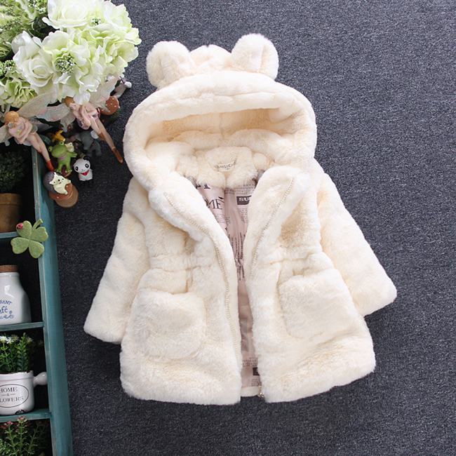 MANTEAU POLAIRE EN FAUSSE FOURRURE