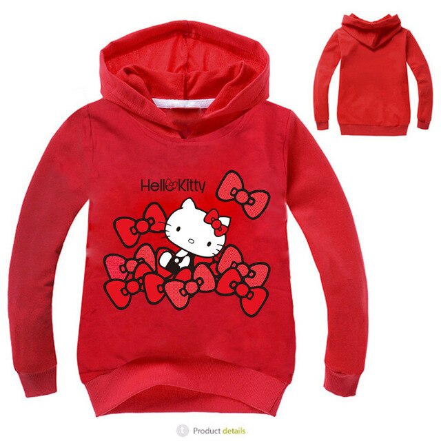 SWEAT A CAPUCHE HELLO KITTY