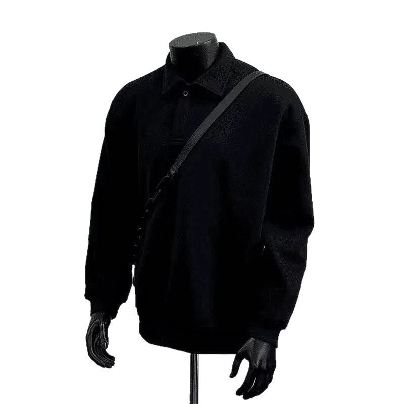 SWEAT COL POLO POUR HOMME