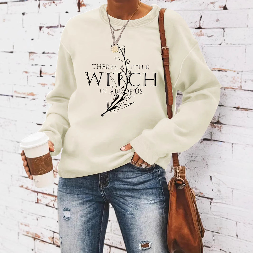 SWEAT COL ROND IMPRIME