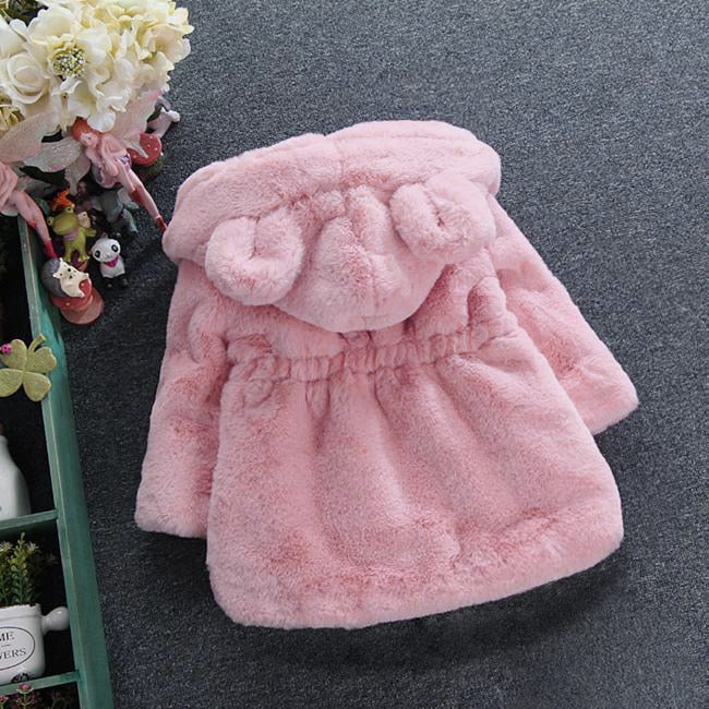 MANTEAU POLAIRE EN FAUSSE FOURRURE