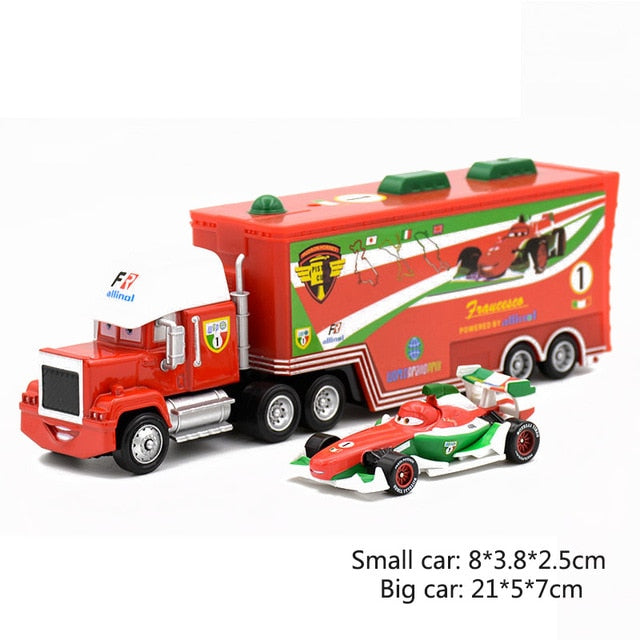 LOT DE 2 VEHICULES CARS DE DISNEY
