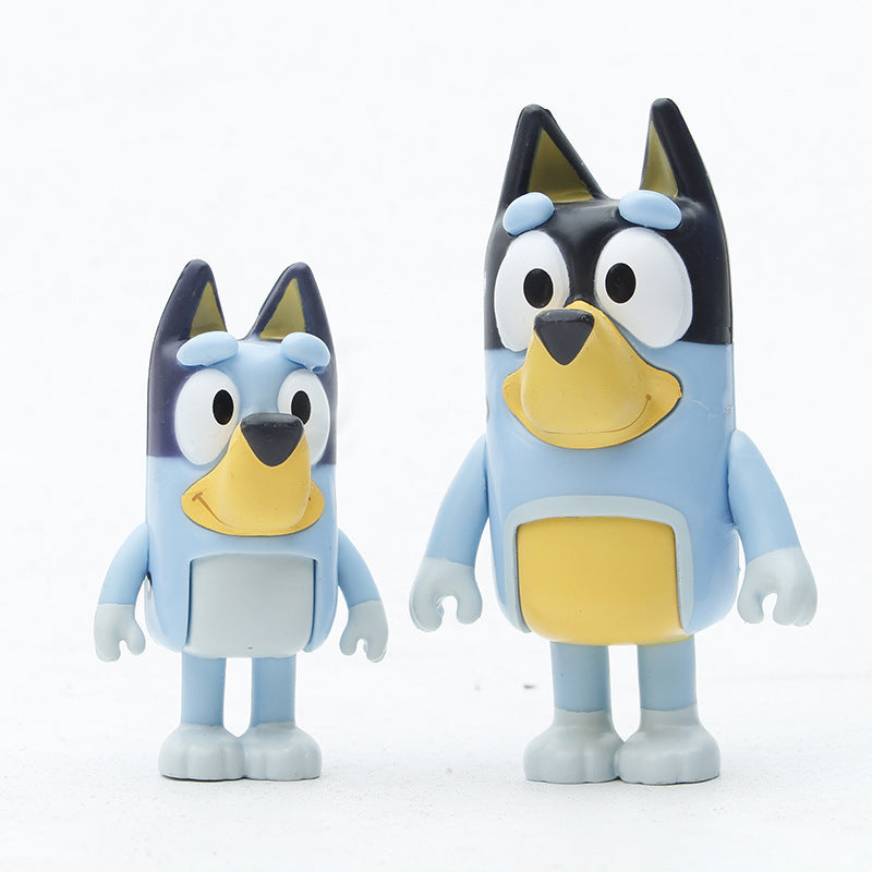 LOT FIGURINE BLUEY