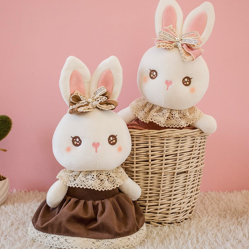 Poupée Lapin Lolita - Peluche Douce Style Kawaii - 25cm/35cm/45cm