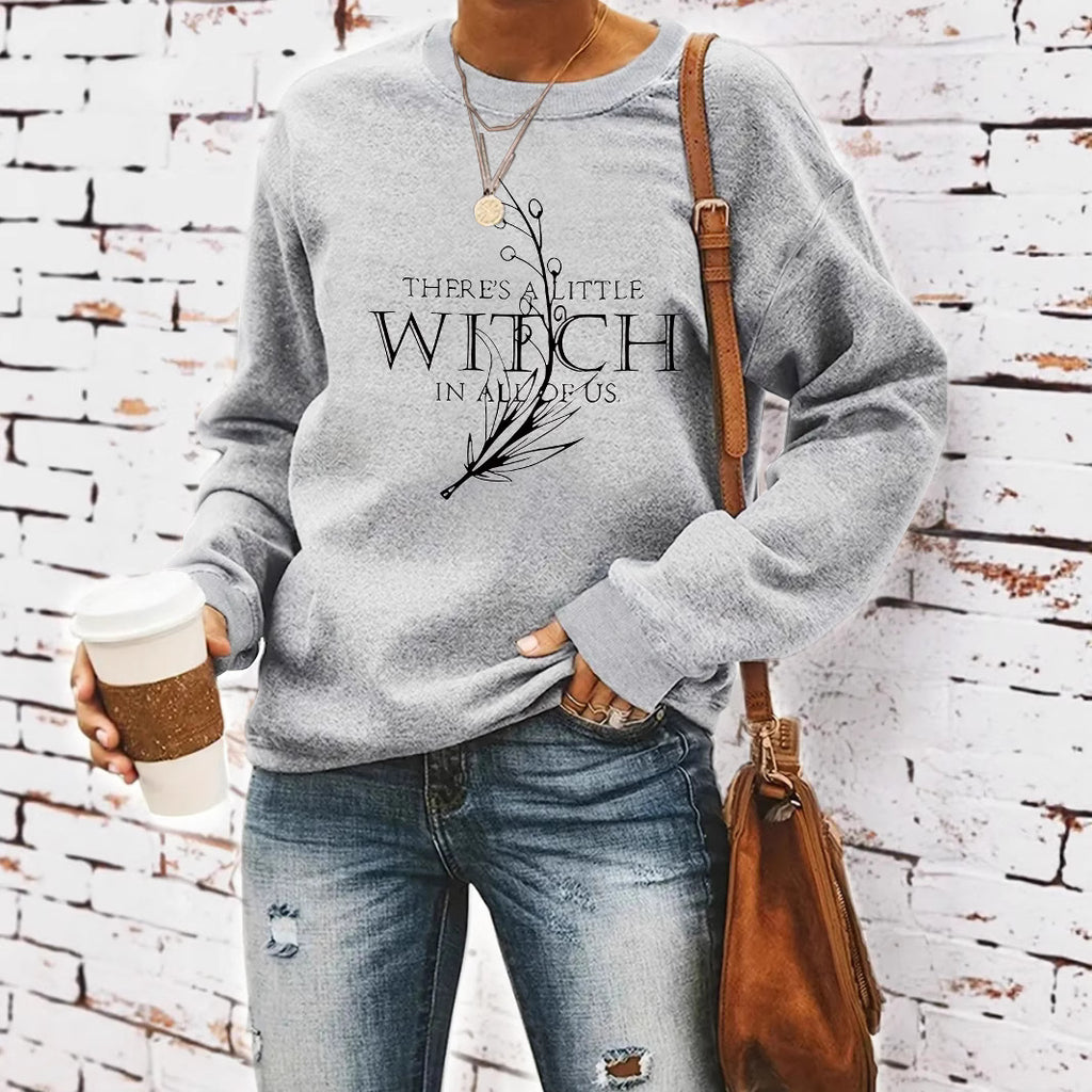 SWEAT COL ROND IMPRIME