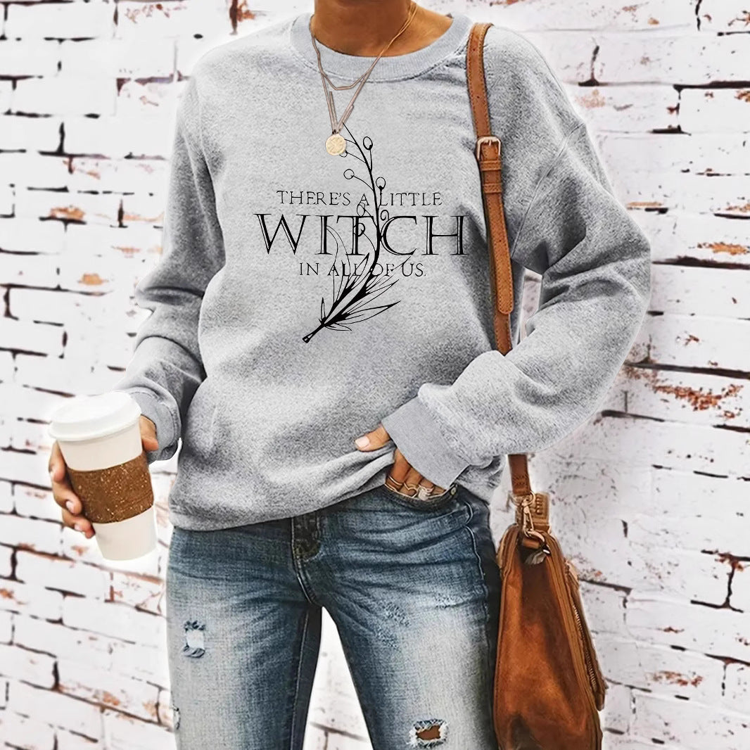 SWEAT COL ROND IMPRIME