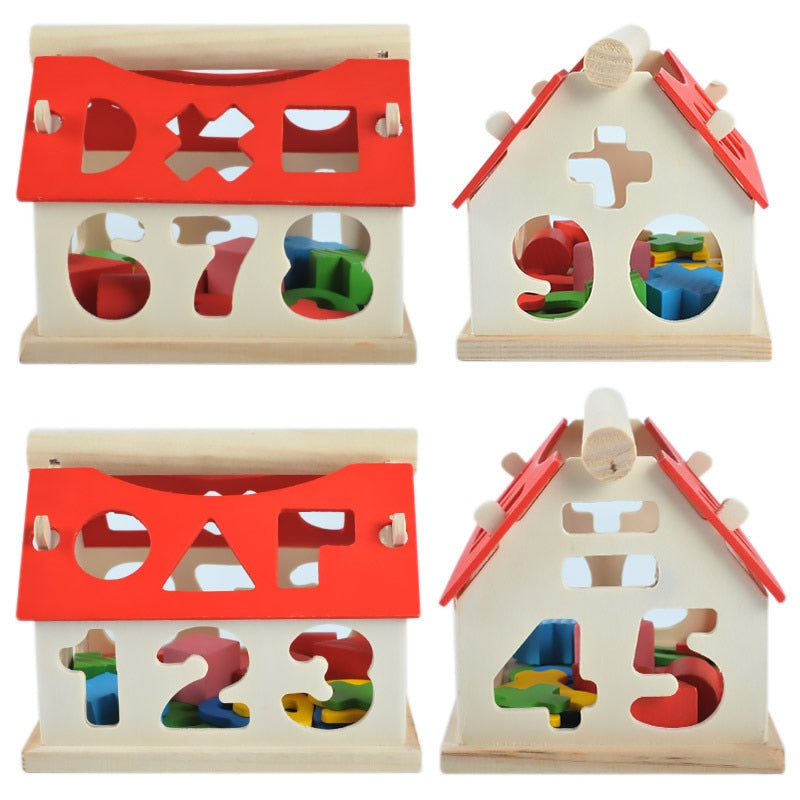 JOUET EN BOIS MAISON