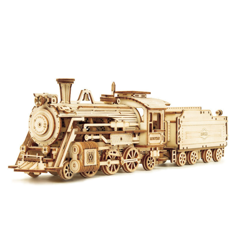 PUZZLE 3D TRAIN EN BOIS
