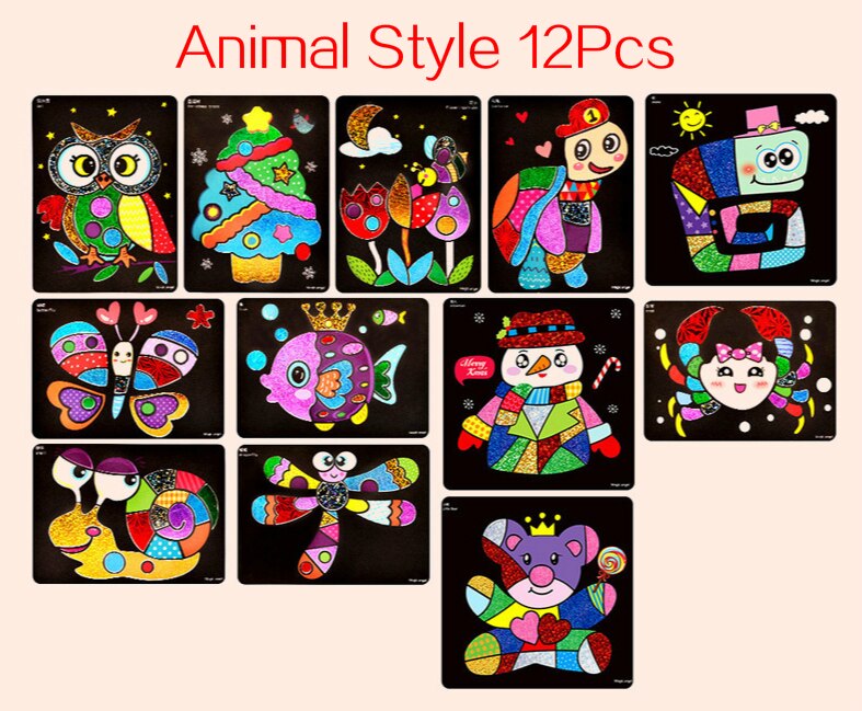 CARTE A GRATTER POUR ENFANTS 6 ANS ET PLUS