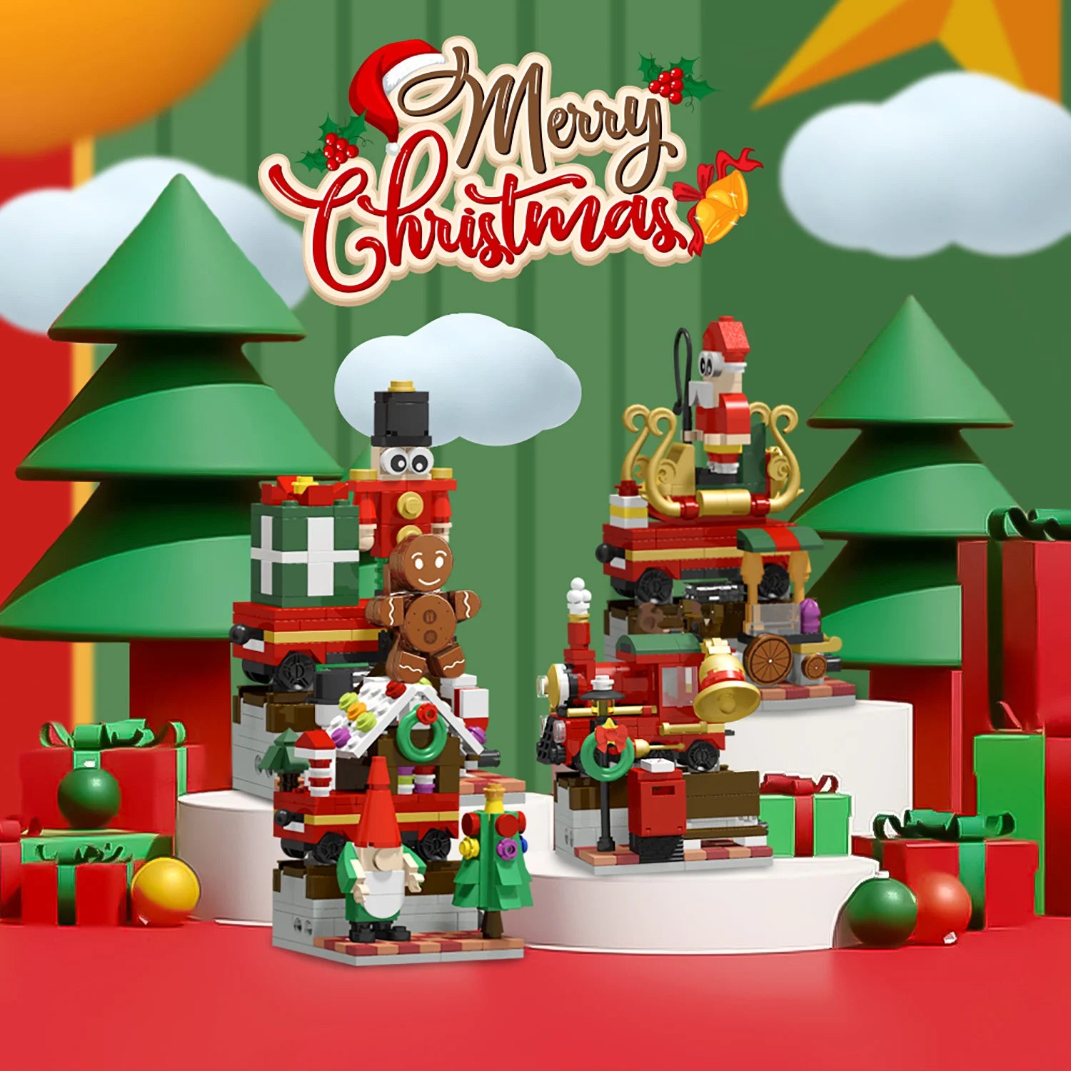 CALENDRIER DE LAVENT TRAIN DE NOEL