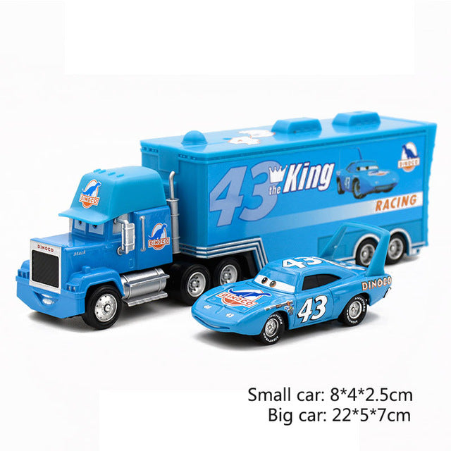 LOT DE 2 VEHICULES CARS DE DISNEY