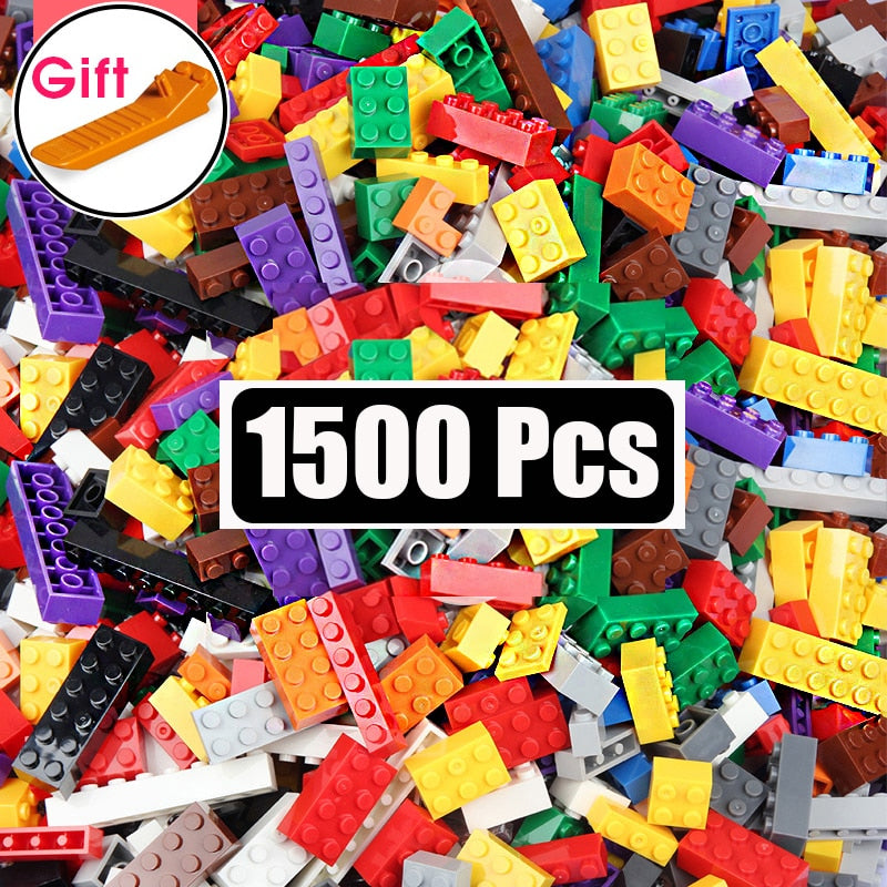 BLOCS DE CONSTRUCTION DIFFERENTES QUANTITES POUR GARCON ET FILLE