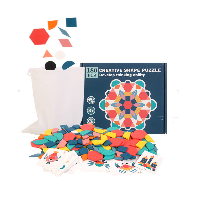 PUZZLE TANGRAM DE 180 PIECES