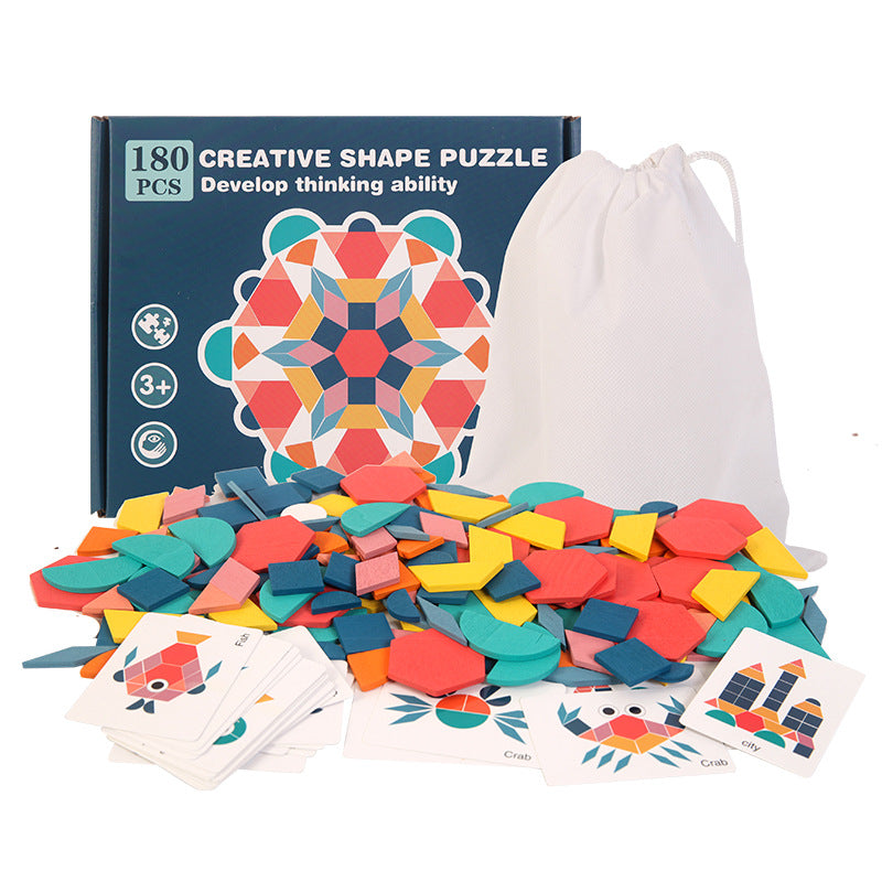 PUZZLE TANGRAM DE 180 PIECES