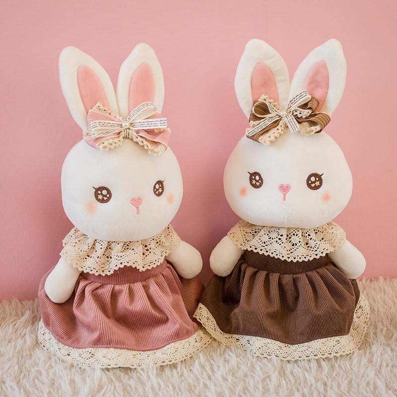 Poupée Lapin Lolita - Peluche Douce Style Kawaii - 25cm/35cm/45cm