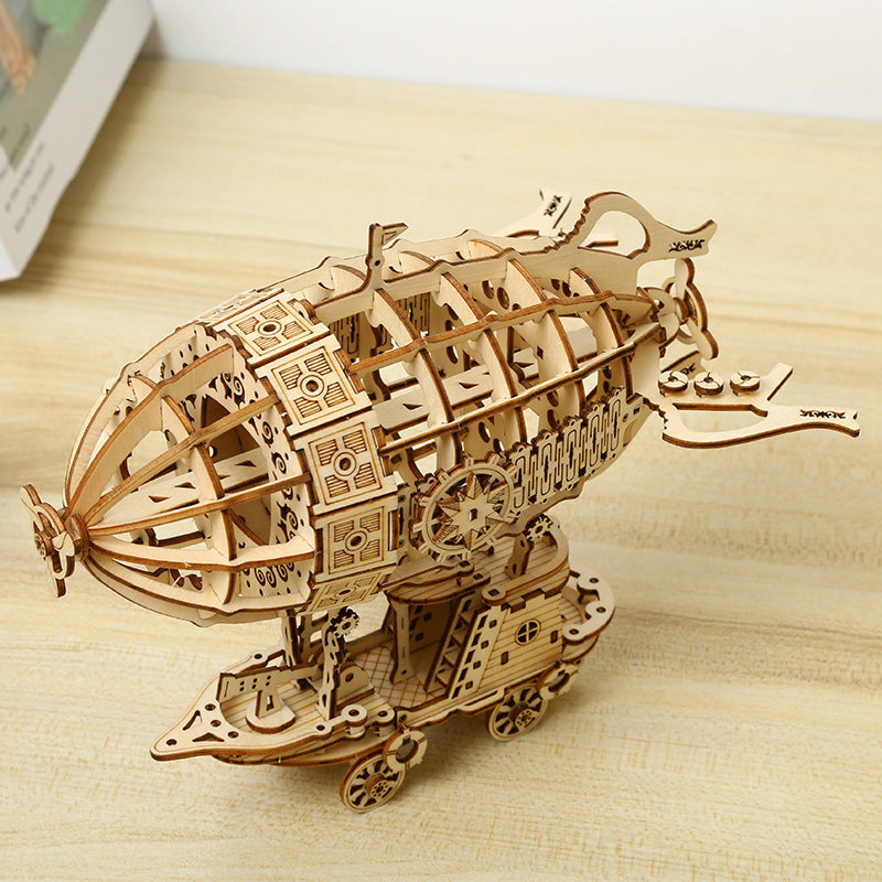 PUZZLE 3D DIRIGEABLE EN BOIS