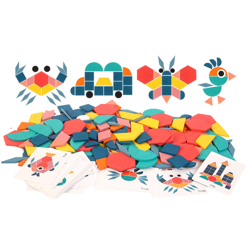 PUZZLE TANGRAM DE 180 PIECES