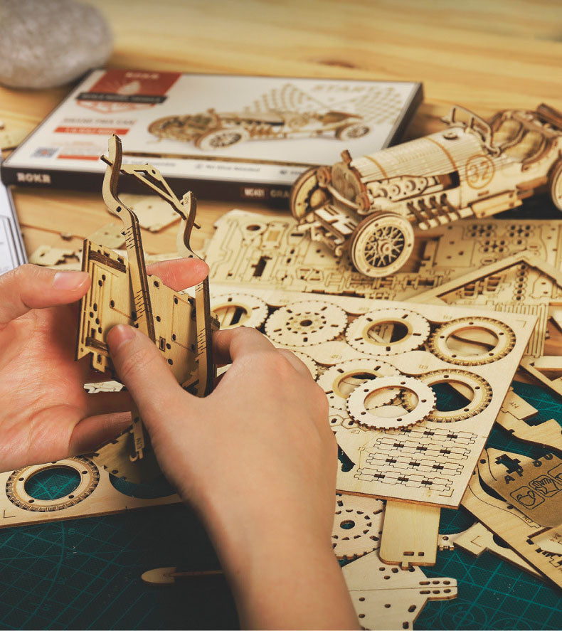 PUZZLE 3D TRAIN EN BOIS