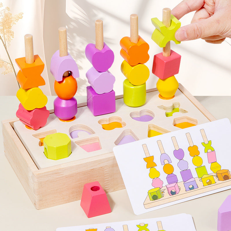 BLOCS DE CONSTRUCTION A PERLES