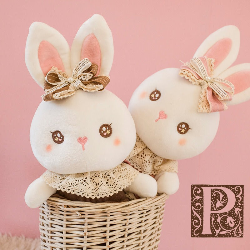 Poupée Lapin Lolita - Peluche Douce Style Kawaii - 25cm/35cm/45cm
