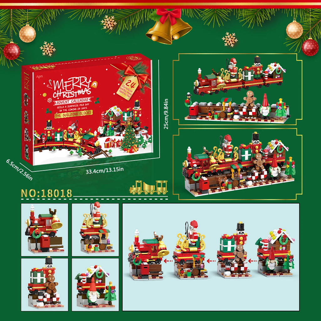 CALENDRIER DE LAVENT TRAIN DE NOEL