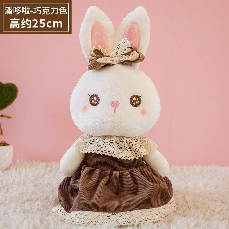 Poupée Lapin Lolita - Peluche Douce Style Kawaii - 25cm/35cm/45cm