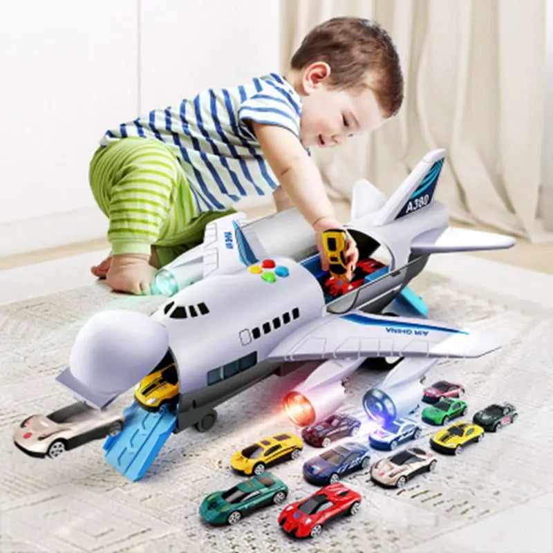 AVION MUSICALE PLUS 2 VOITURES