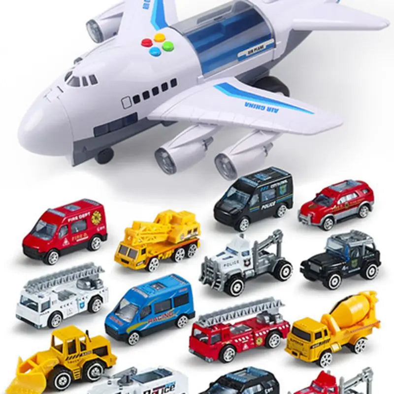AVION MUSICALE PLUS 2 VOITURES