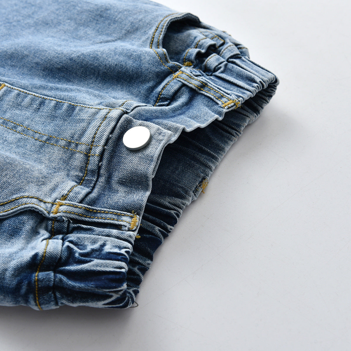 Ensemble sweat-shirt éléphant et pantalon en denim pour garçon