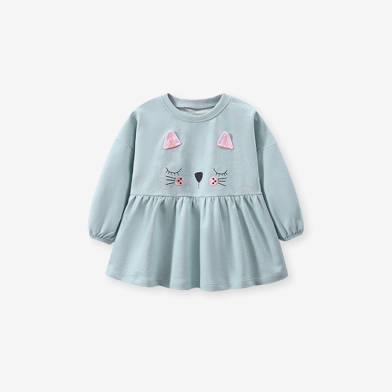 Costume de sweat-shirt en velours pour filles d&#039;automne et d&#039;hiver Little Maven Costume pour enfants à manches longues Costume de pantalon européen et américain de commerce extérieur