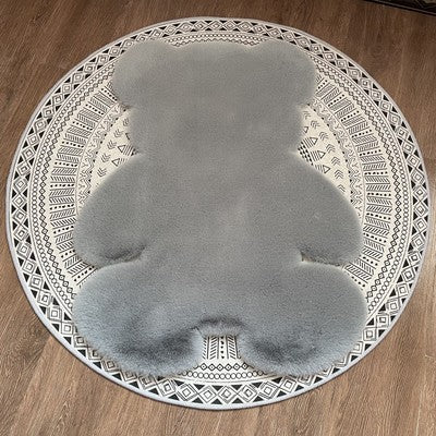 Tapis ours mignon